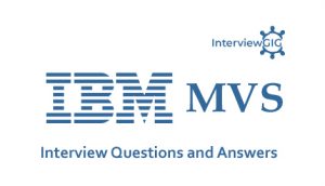 Read more about the article IBM MVS Interview Questions and Answers