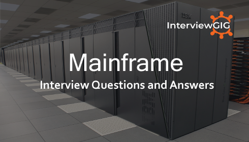 Mainframe interviewgig