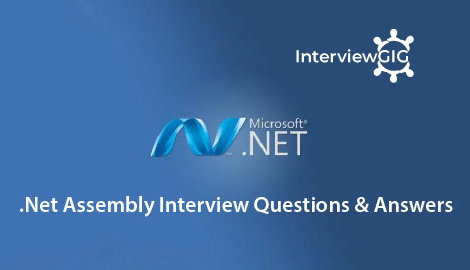 .Net Assembly Interview Questions and Answers
