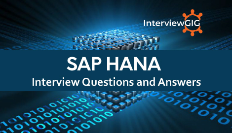 SAP HANA InterviewGIG