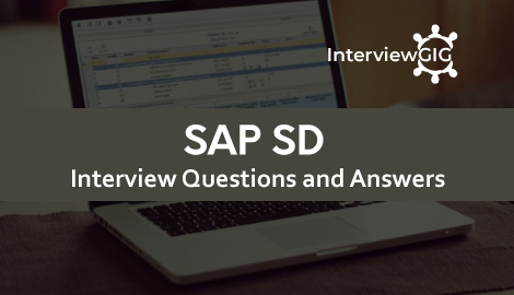 SAP SD Interview Questions and Answers
