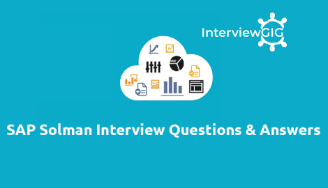 SAP Solman Interview Questions and Answers