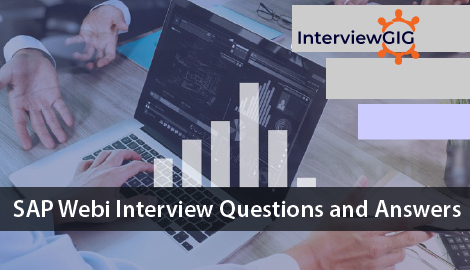 SAP Webi Interview Questions