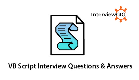 VB Script Interview Questions and Answers