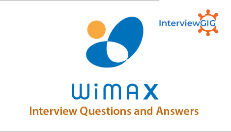 WiMAX Interview Questions and Answers