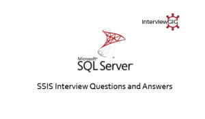 SSIS Interview
