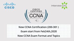 Read more about the article New CCNA Exam-200-301: Exam Topics and Exam Format from 2020