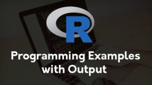 Read more about the article Basic R Programming Examples With Output