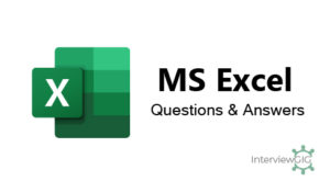 Microsoft Excel Interview Questions