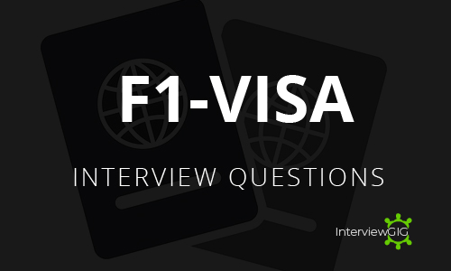 F1 Visa Interview Questions for Students