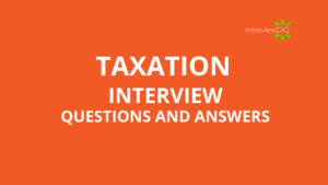 taxation interview questions