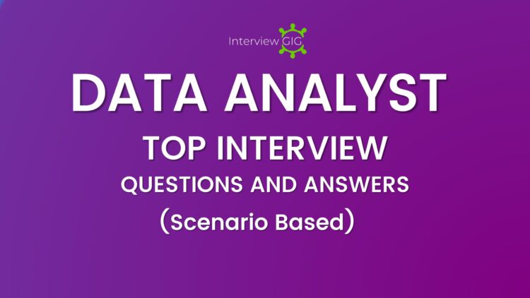 data analyst interviewgig